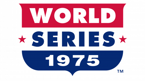 Logo de MLB World Series en 1975