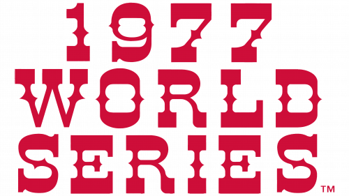 Logo de MLB World Series en 1976