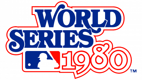 Logo de MLB World Series en 1980