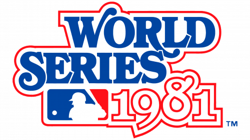 Logo de MLB World Series en 1981