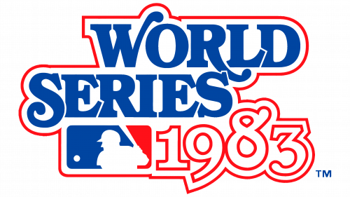 Logo de MLB World Series en 1983