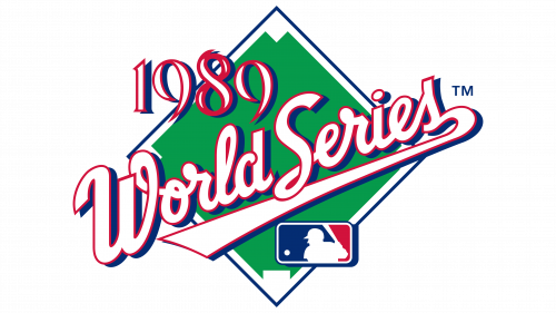Logo de MLB World Series en 1989