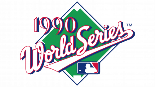 Logo de MLB World Series en 1990