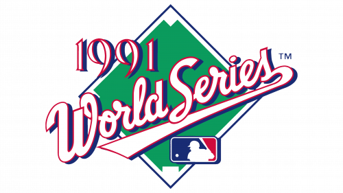 Logo de MLB World Series en 1991