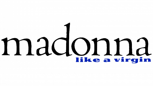 Logo de Madonna (Like a Virgin) en 1984