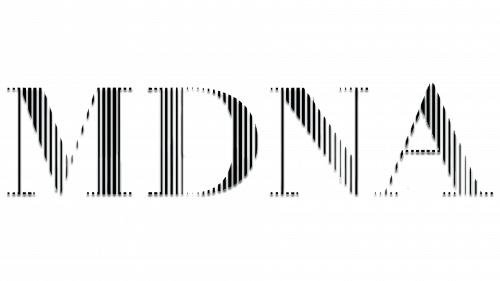 Logo de Madonna (MDNA) en 2012