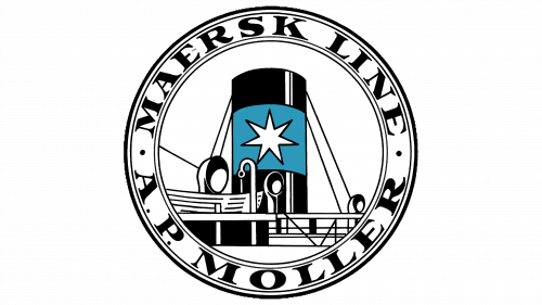 Logo de Maersk en 1928