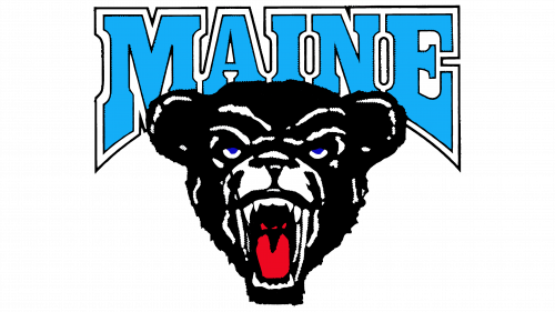 Logo de Maine Black Bears en 1980