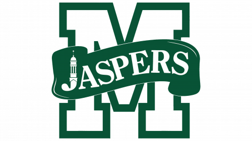 Logo de Manhattan Jaspers en 1981
