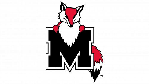 Logo de Marist Red Foxes en 1981