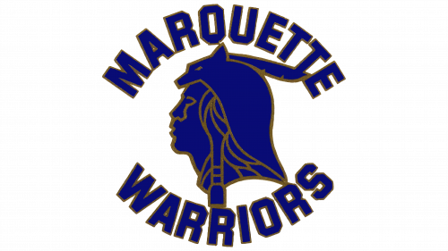 Logo de Marquette Golden Eagles en 1971