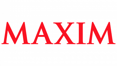 Logo de Maxim en 1998