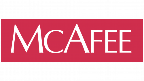 Logo de McAfee en 1987
