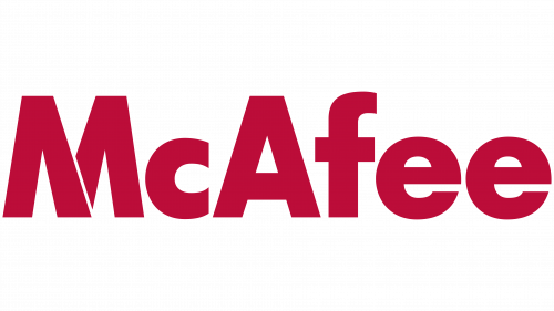 Logo de McAfee en 2005