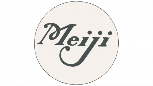 Logo de Meiji en 1951