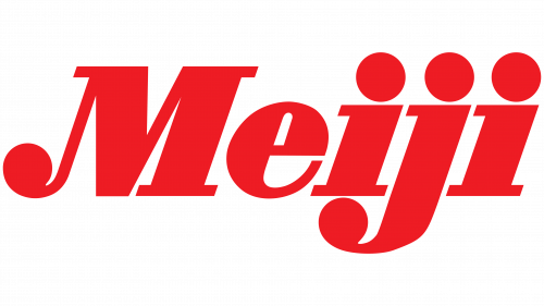 Logo de Meiji en 1971