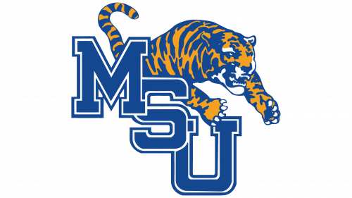 Logo de Memphis Tigers en 1989