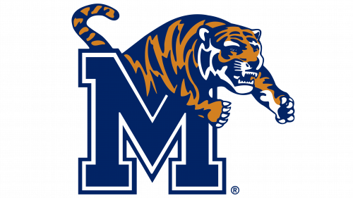 Logo de Memphis Tigers en 1993