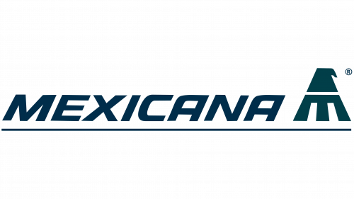 Logo de Mexicana de Aviación en 1990