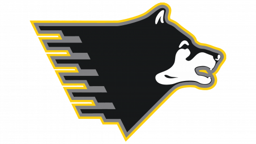 Logo de Michigan Tech Huskies en 1993