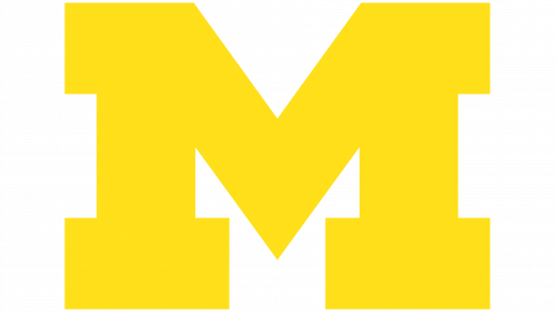Logo de Michigan Wolverines en 1901