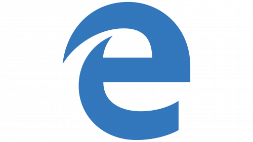 Logo de Microsoft Edge en 2015