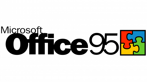 Logo de Microsoft Office en 1995