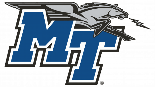 Logo de Middle Tennessee Blue Raiders en 1998