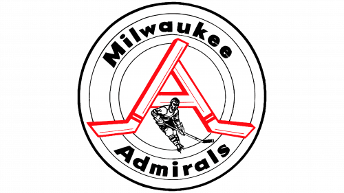 Logo de Milwaukee Admirals en 1971
