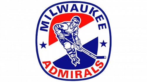 Logo de Milwaukee Admirals en 1973