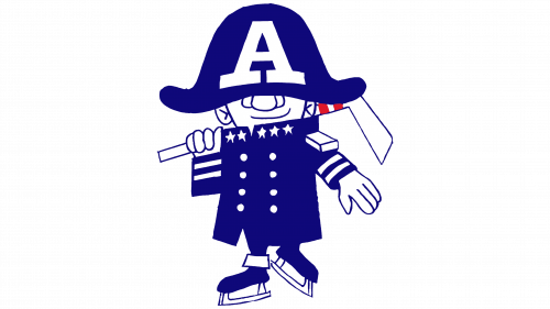 Logo de Milwaukee Admirals en 1977