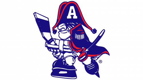 Logo de Milwaukee Admirals en 1982