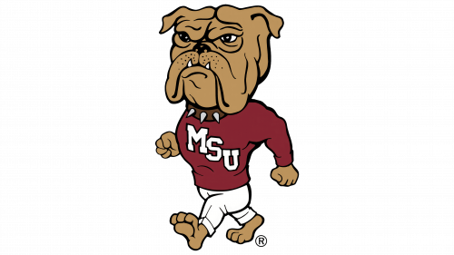 Logo de Mississippi State Bulldogs en 1967