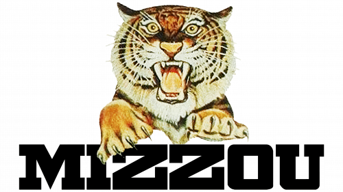 Logo de Missouri Tigers en 1980