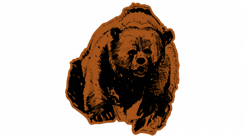 Logo de Montana Grizzlies en 1982