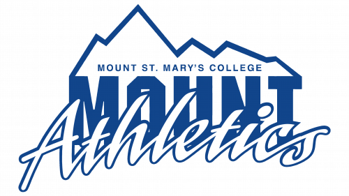 Logo de Mount St. Mary's Mountaineers en 1990