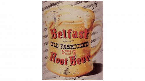 Logo de Mug Root Beer en 1947