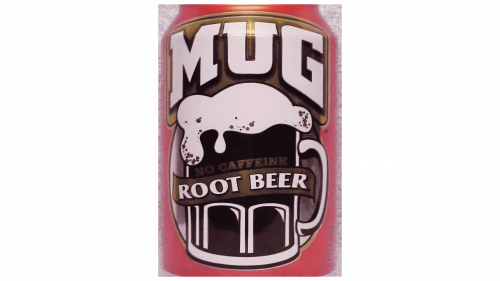 Logo de Mug Root Beer en 1995