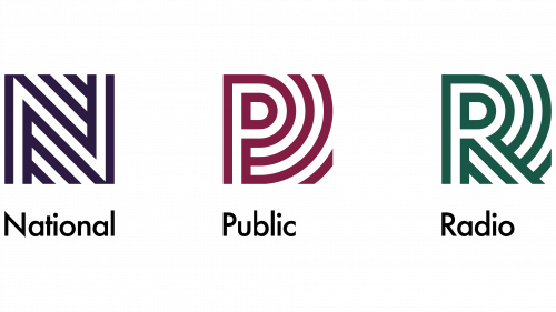 Logo de NPR en 1994