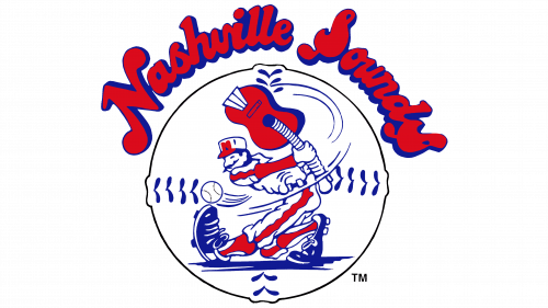Logo de Nashville Sounds en 1993