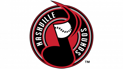 Logo de Nashville Sounds en 1998