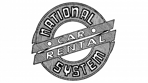 Logo de National Car Rental en 1949