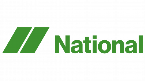 Logo de National Car Rental en 1984