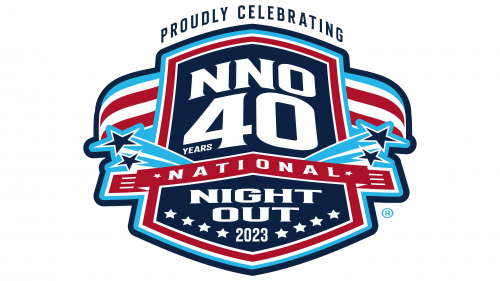 Logo de National Night Out en 2023