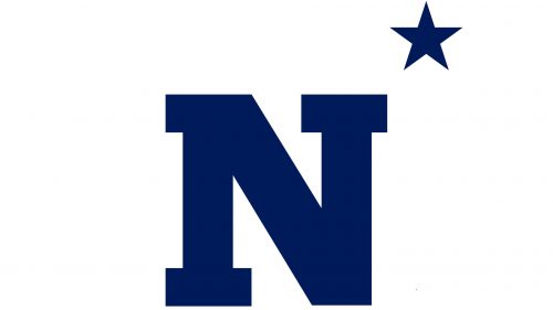 Logo de Navy Midshipmen depuis 1942