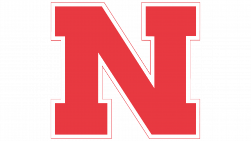 Logo de Nebraska Cornhuskers en 1970