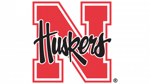 Logo de Nebraska Cornhuskers en 1993