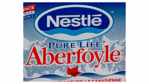 Logo de Nestle Pure Life en 2002