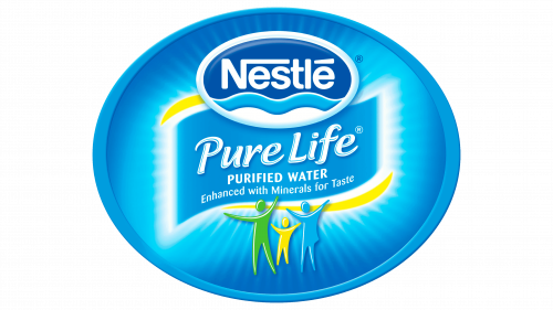 Logo de Nestle Pure Life en 2009