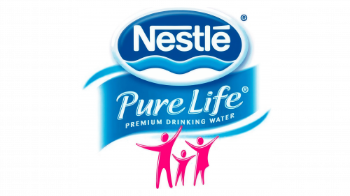 Logo de Nestle Pure Life en 2015